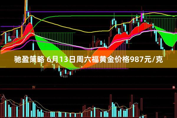 驰盈策略 6月13日周六福黄金价格987元/克