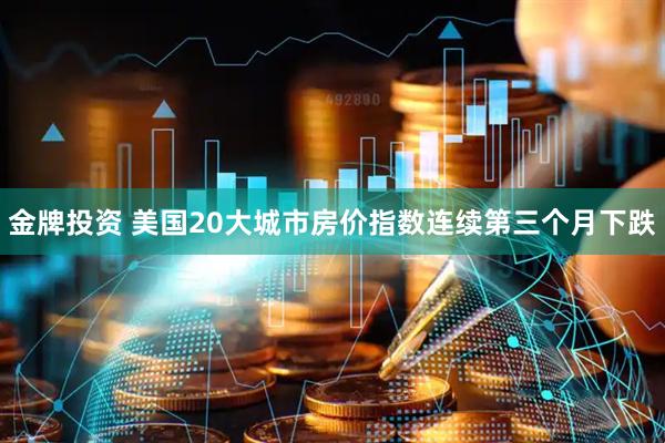 金牌投资 美国20大城市房价指数连续第三个月下跌