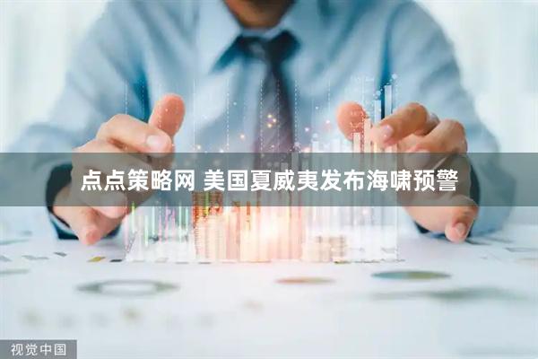 点点策略网 美国夏威夷发布海啸预警